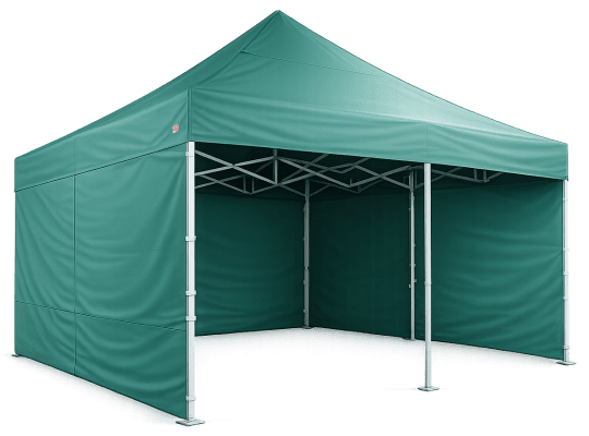 Cort pliabil 5×5 m – aluminiu hexagon profi
