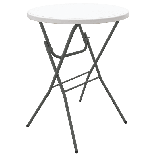 Masă rotundă pliabilă de tip „bar”