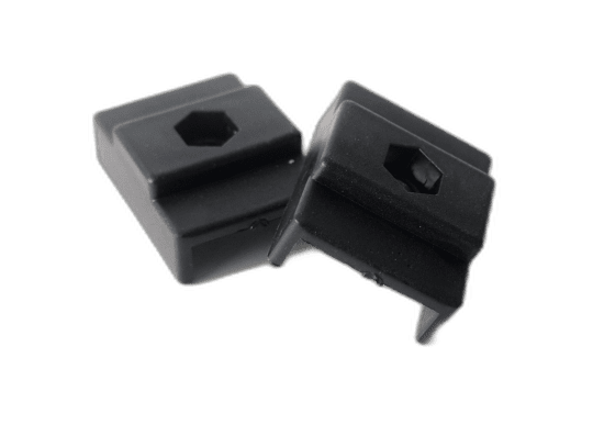 Conector din plastic pentru tije structură hexa