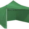 Detail - Cort pliabil 4×4 m – hexagonal din aluminiu