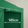 Detail - Perete lateral 3m cu ușă