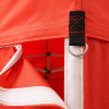 Detail - Cort pliabil 4×4 m – hexagonal din aluminiu