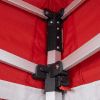Detail - Cort pliabil 4×4 m – hexagonal din aluminiu