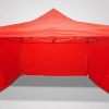 Detail - Cort pliabil 4×4 m – hexagonal din aluminiu