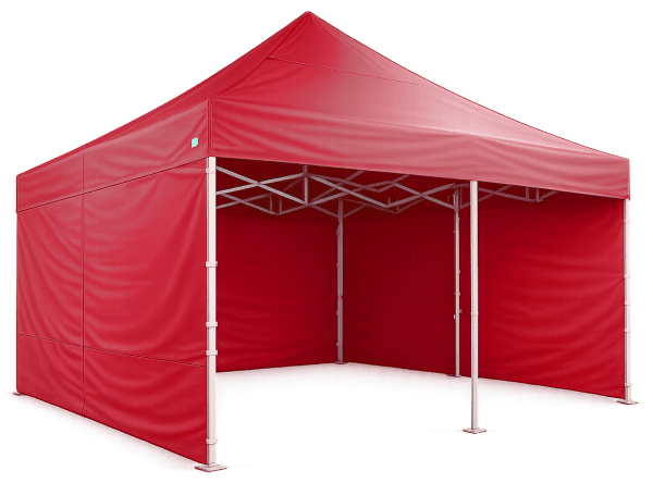 Cort pliabil 5×5 m – aluminiu hexagon profi