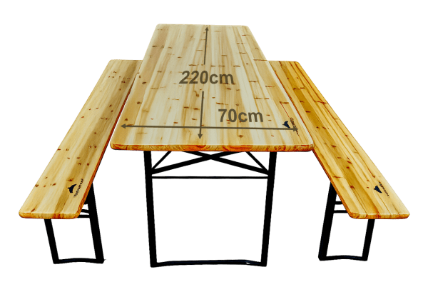 Set de bere din lemn – 220 cm