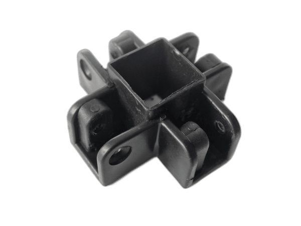 Conector central pentru bare de legătură din aluminiu