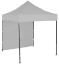 Pavilion de grădină 2x2m – din oțel - 1 perete lateral