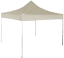 Pavilion de grădină 3x3m – din aluminiu - Fără pereţi laterali