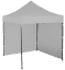 Pavilion de grădină 2x2m – din oțel - 2 pereţi laterali