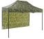 Pavilion de grădină 2x3m - din oțel - 1 perete lateral