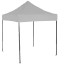 Pavilion de grădină 2x2m – din oțel - Fără pereţi laterali